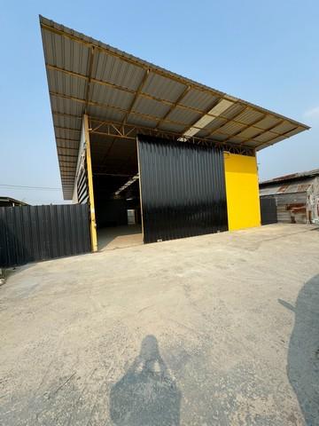 EPL-WH0662 ให้เช่าโกดัง ย่านหทัยราษฎร์ คลองสามวา พื้นที่ 400 ตารางเมตร มีออฟฟิศ1 พร้อม ที่พักด้านหลัง4 ห้อง 