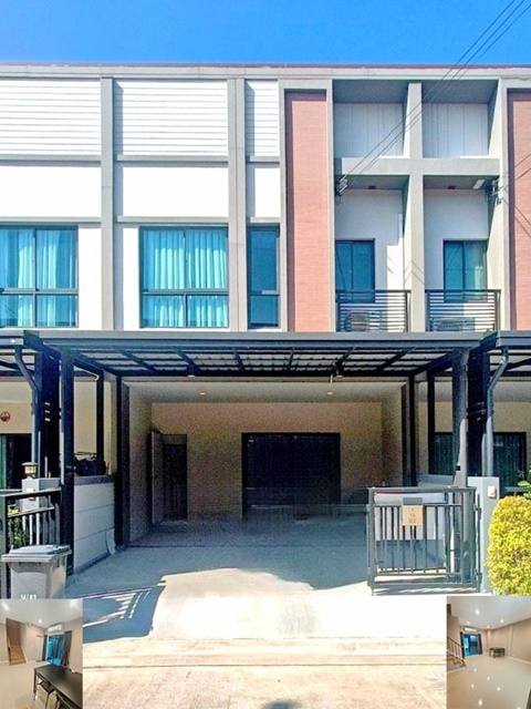 ย่านพระราม 5 ตลาดบางศรีเมือง MRT แยกนนทบุรี 1 ให้เช่าทาวน์โฮม 2 ชั้น สวยโครงการใหม่  ทำเลดี 22ตรว. 120ตรม. 24,999B-M ส่วนกลางอลังการ 3นอน 3น้ำ 2จอดรถ 4แอร์ Rama 5 MRT area Nonthaburi Intersection 1 2-story townhome for rent beautiful new project good location 22sq.wa. 120sq.m. 24,999B-M magnificent central area 3bed 3bath 2parking 4A/C Bang Si Mueang Market.ประชาราษฎร์ นครอินทร์ บางศรีเมือง บางกราวย-ไทรน้อยซ.บางศรีเมือง ถ.พระราม5 ตำบลบางศรีเมือง อำเภอเมืองนนทบุรี นนทบุรี 11000มีระบบรักษาความปลอดภัยภายในตัว�