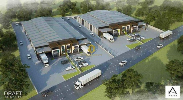 ขายโกดังพร้อมผู้เช่า พื้นที่ 5-2-11 ไร่ ศรีมหาโพธิ ปราจีนบุรี