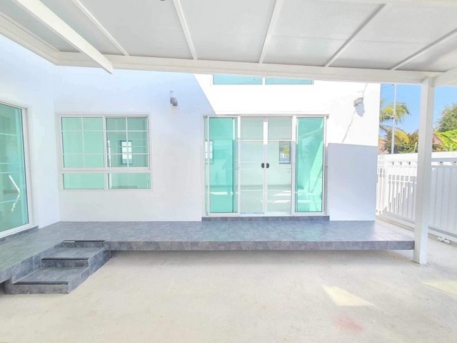 บ้านสร้างใหม่ ทรงกล่อง สะดุดตา โซนหางดง