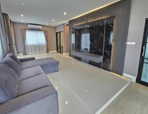 ให้เช่า บ้านเดี่ยว คณาสิริ ราชพฤษ-346 แสนสิริ เนื้อที่ 52 ตรว 3 นอน 2 น้ำ