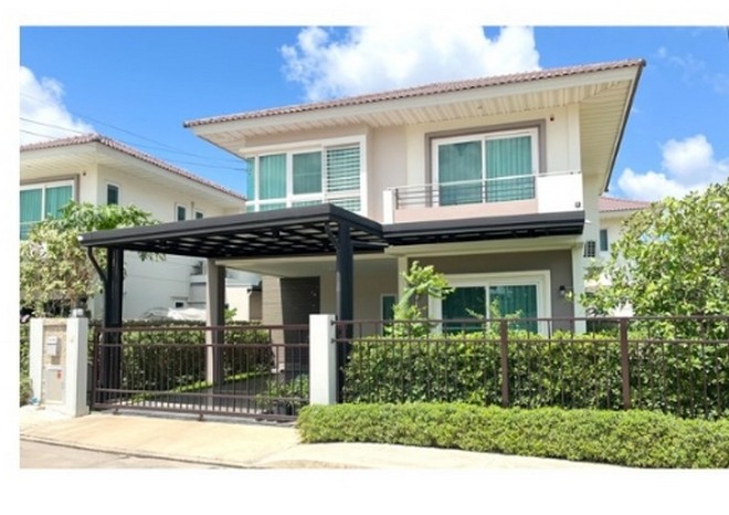  ขายบ้านเดี่ยว ศุภาลัย พาร์ควิลล์ พระราม 2 ท่าข้าม บางขุนเทียน เนื้อที่ 55.9 ตรว มี 3 นอน 3 น้ำ