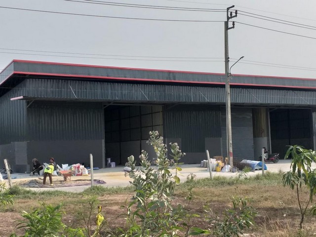 ให้เช่าโกดังสร้างใหม่  พื้นที่ใช้สอย 840 ตร.ม ซอยนิมิตรใหม่5 เขตมีนบุรี รหัส B797