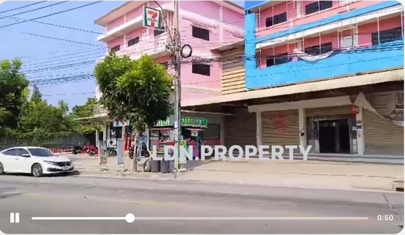  ให้เช่าอาคารพาณิชย์ 3.5 ชั้น 3 คูหาตีทะลุ มีลิฟท์ ติดถนนมาเจริญ บางบอน 5 ด้านหลังอาคารมีพื้นที่จอดรถ 