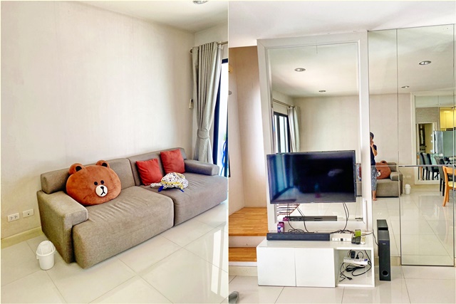 เฟอร์พร้อมอยู่ 20ตรว. นวมินทร์ 38-44 MRT สัมมากร ให้เช่าทาวน์เฮาส์ 3 ชั้น 220ตรม. 2 3นอน 3น้ำ 2จอดรถ 4แอร์  มาร์เก็ตเพลส บ้านกลางเมือง