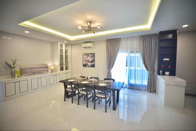 MT20 Rent เช่า บ้านเดี่ยว บ้านตกแต่งพร้อมอยู่ หมู่บ้าน The city bangna ใกล้ ห้างMega Bangna