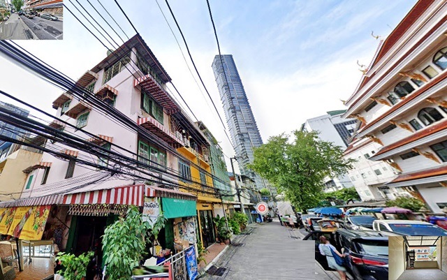  BTS สะพานตากสิน ให้เช่าโรงแรม-โฮสเทล 2 คูหา 4 ชั้น แหล่งพลุกพล่าน 38ตรว. 245ตรม. ทำเลดี  8นอน 4น้ำ มีพื้นที่จอดรถ เดินทางสะดวก