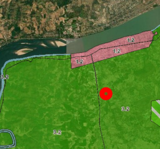 พื้นที่ดิน ที่ดิน เชียงคาน จ.เลย 28420000 THB  พื้นที่เท่ากับ 5440 ตร.ว. ใกล้กับ ห่างถนนคนเดินเชียงคาน 3.5 กม. SECRET DEAL!! เลย   