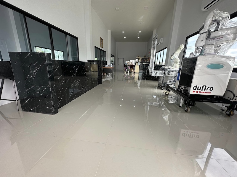 BST623 โรงงานขาย- เช่า ด่วน มี 1 Unit พื้นที่ 312 ตารางวา มีออฟฟิศ ในตัว ไฟฟ้า 380 VAC 3 เฟส ห่างถนนเรียบมอเตอร์เว