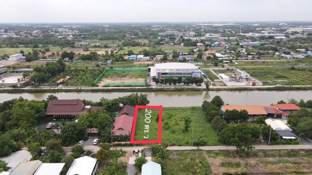 ที่ดินคลอง4 คลองหลวง เนื้อที่ 200 ตร.ว (ตร.วละ 12,000 บาท) จ.ปทุมธานี