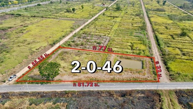 ที่ดินคลอง13 ใกล้วิลัยเทคนิคธัญบุรี-วิลัยการกีฬาธัญบุรี  อ.ธัญบุรี จ.ปทุมธานี