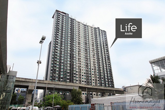 Condo. ไลฟ์ อโศก 1 ห้องนอน 1 BATHROOM พท. 30 SQ.M. 4600000 บ. ใกล้ MRT เพชรบุรี ถูกสุด