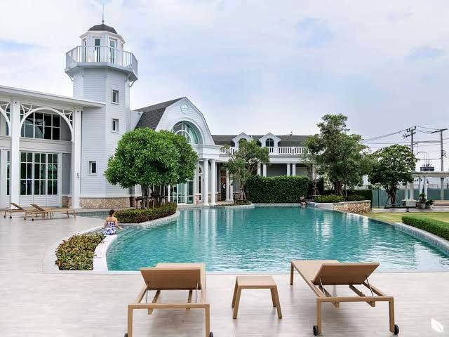 เลียบคลองสอง ปัญญาอินทรา 3นอน ขาย-ให้เช่า บ้านเดี่ยวหรูมาก เฟอร์ครบ คุยได้  3น้ำ 59 ตรว. 172 ตรม. COUNTRY แมคซ์ แวลู คู้บอน