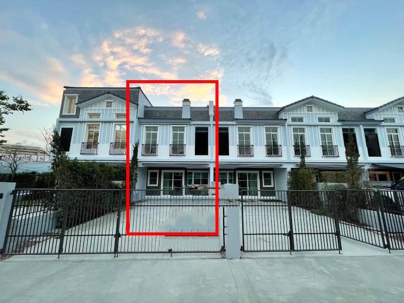 ให้เช่าบ้านทาวน์โฮม 2 ชั้น Indy2 บางนา รามคำแหง2 มี 3 ห้องนอน 3 ห้องน้ำ ขนาด 28.1 ตร.ว. พื้นที่ใช้สอย 122 ตร.ม. 3 ห้องนอน 