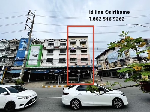  ขายอาคารพาณิชย์ กระทุ่มแบน 2คูหา ห้องมุม พร้อมอยู่ 32.3 ตรว. ติดถนนใหญ่ ใกล้แยกกระทุ่มแบน