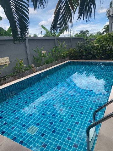 พูลวิลล่าในโครงการคุณภาพ ปล่อยเช่าง่าย หางดง              