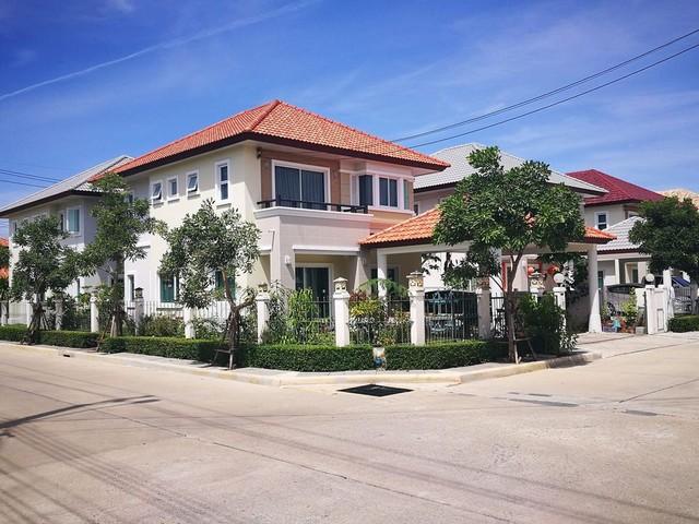 ขายบ้านเดี่ยว 2 ชั้น โครงการชวนชื่นซิตี้ ไพร์มพาร์ค วัชรพล หลังมุม 