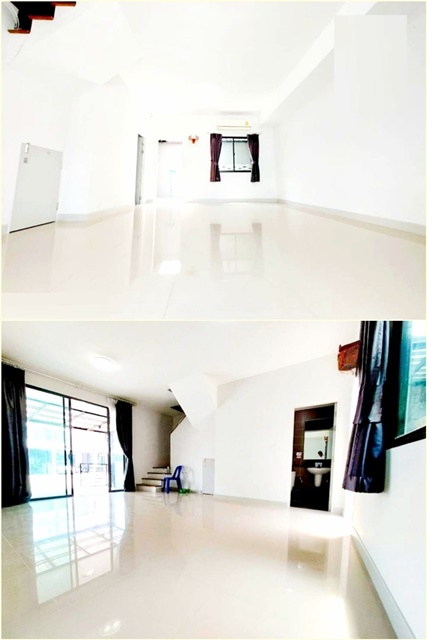 BTS บางพลู ขาย-เช่าทาวน์โฮม 2 ชั้น ส่วนกลางเต็ม 17ตรว. 110ตรม. ทำเลดี 3นอน 2น้ำ 2จอดรถ เดอะวอล์ค ราชพฤกษ์