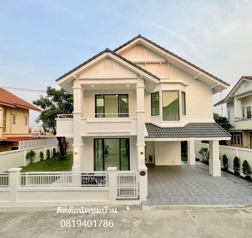 ขายบ้านเดี่ยว สไตล์อังกฤษ| หมู่บ้านสมาร์ทโฮม ศรีราชา ใกล้เจพาร์ค นิฮอนมูระ