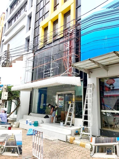 ทำเป็นออฟฟิศ เดอะมอลล์ ให้เช่าอาคาร 3 ชั้น MRT ลาดพร้าว 101  25ตรว. 510ตรม. บางกะปิ 3นอน 6น้ำ 2จอดรถ