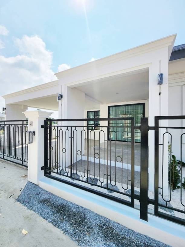 บ้านสร้างใหม่ ตกแต่งสวย พร้อมเข้าอยู่ ขายเพียง 3.19 ล้าน สันผักหวาน หางดง บ้านชั้นเดียว พร้อมเฟอร์พร้อมบิ้วอิน (บ้านตัวอย่าง) สไตล์โมเดิร์น