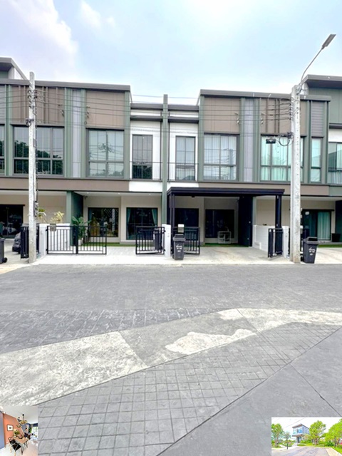 ให้เช่าทาวน์โฮม 2 ชั้น BTS คูคต บ้านใหม่ Built-in ทั้งหลัง 17ตรว. 100ตรม. ตลาดออเงิน 3นอน 2น้ำ 2จอดรถ 3แอร์ จดทะเบียนบริษัทได้