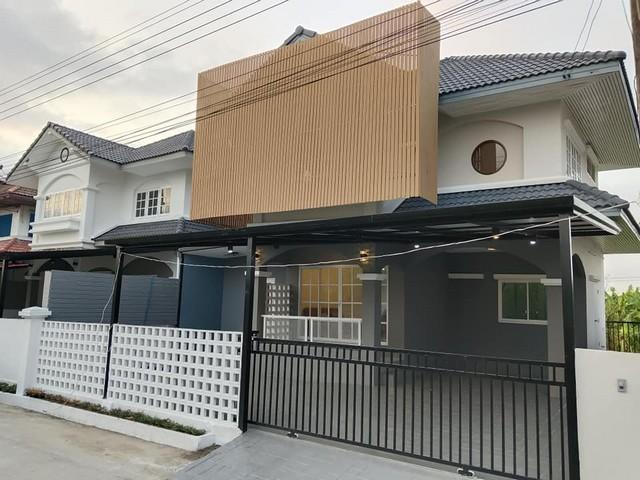 ขายบ้านเดี่ยว ย่านร่มเกล้า ลาดกระบัง ขนาด  42 ตารางวา 3 ห้องนอน 2 ห้องน้ำ รีโนเวทใหม่ทั้งหลัง ใกล้ airport link ใกล้โรงเรียน