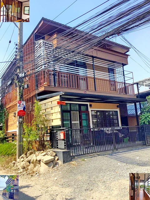 รักสัตว์ ใหญ่มาก 3น้ำ 2จอดรถ MRT ศรีกรีฑา ให้เช่าบ้านเดี่ยว 2 ชั้น 4นอน หลังมุม ถูกมากก 40ตรว. 210ตรม.5แอร์ มาร์เก็ตทูเดย์ เดินทางสะดวก