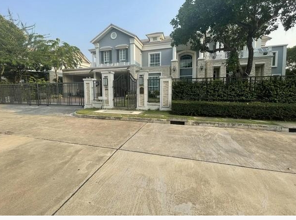  ให้เช่าบ้านเดี่ยวหรู 2 ชั้น  นาราสิริ บางนา กม.10  ที่ดิน 217 ตร.วา   