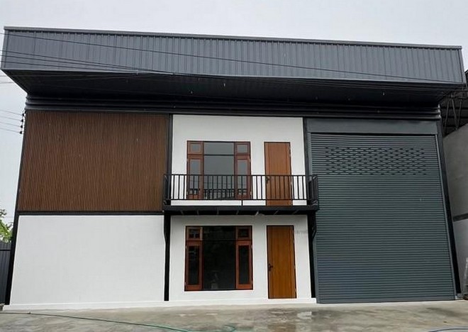  ให้เช่าโกดัง  พื้นที่รวม 367 ตรม. ถนนเลียบคลองสี่  หลังตลาด AC ลำลูกกา