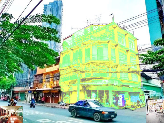 สีลม BTS สะพานตากสิน ให้เช่าอาคารพาณิชย์ 4 ชั้น 4คูหา โฮสเทล 70ตรว. 1,320ตรม. ผู้เช่ารีโนเวทใหม่ ทำเลดี 8นอน 5น้ำ มีพื้นที่จอดรถ แหล่งพลุกพล่าน 