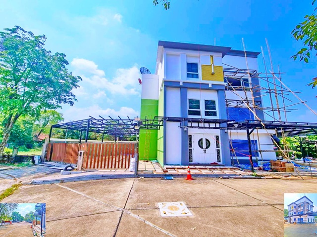 ซาฟารี 200ตรว.MRT วงแหวนรามอินทรา 300ตรม. ให้เช่าอาคารพาณิชย์ 3 ชั้น 4นอน 7น้ำ เดอะ พรอมานาด 