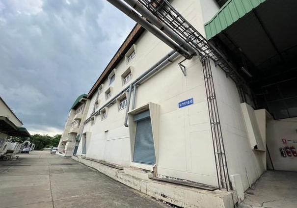 ให้เช่าโกดัง โรงงาน พร้อมออฟฟิศ4 ชั้น (ตึก 6) พื้นที่รวม 3,000 ตรม. กรุงเทพกรีฑา ซอย7