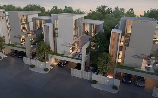 ให้เช่าบ้านเดี่ยว 3 ชั้น หมู่บ้าน VIVE กรุงเทพกรีฑา พร้อมลิฟต์ส่วนตัว พื้นที่ใช้สอย 421 ตร.ม.