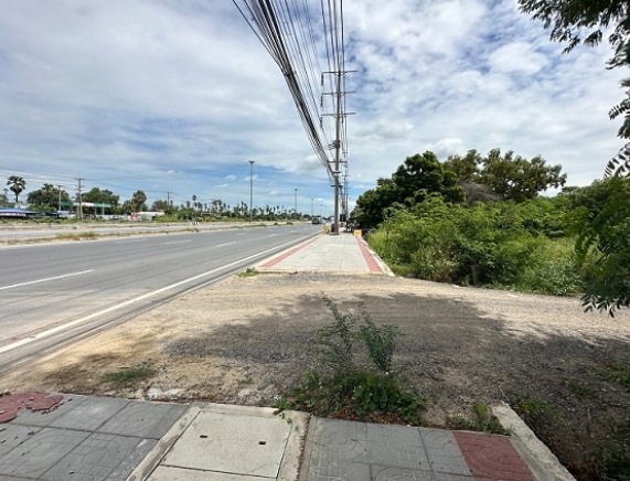  ขายที่ดินถมแล้ว 4ไร่ 3งาน 13ตรว ติดถนนใหญ่ 347 ใกล้มหาวิทยาลัยปทุมธานี นิคมบางกระดี