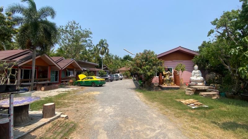 CH1014 ขายรีสอร์ทที่พักพร้อมที่ดิน 1ไร่ ย่านตลาดนน้ำอัมพวา สมุทรสงคราม