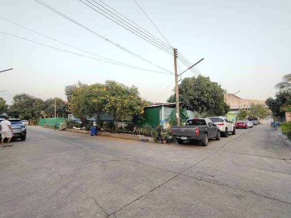  ขายที่ดินเปล่า แปลงหัวมุม เนื้อที่ 90 ตารางวา หมู่บ้านมหาชัยเมืองใหม่ แปลงหัวมุม ถมมาแล้ว 8 ปี มีรั้วคอนกรีตล้อมรอบ 