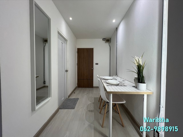 ขายคอนโด รัชดาเพรสทีจ ซ.ลาดพร้าว 48 รีโนเวทใหม่ เฟอร์ฯใหม่ พร้อมอยู่ พื้นที่ 30 ตร.ม. ชั้น 6  สวยงาม สบายตา 