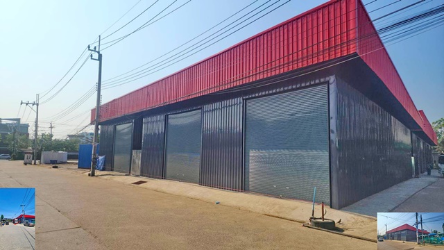 หน้าถนนกว้าง ติดถนนใหญ่ 1โกดัง ให้เช่าโกดัง MRT ภาษีเจริญ 100ตรว. 220ตรม.1น้ำ มีพื้นที่จอดรถ เข้า-ออกสะดวก ตลาดบางแค 