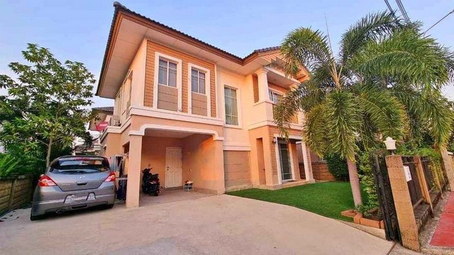 ให้เช่าบ้านเดี่ยว 2ชั้น  โครงการภัสสร28กิ่งแก้วหนามแดง ใกล้โรงเรียนสารสาสน์วิเทศสุวรรณภูมิ ถนนศรีนครินทร์ ถนนเทพารักษ์ 