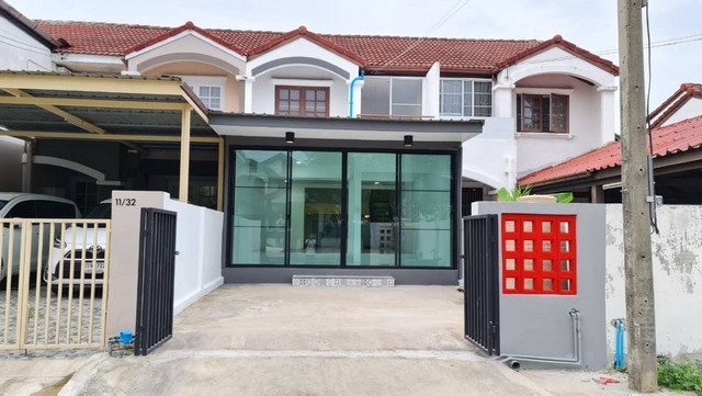 [C224]ให้เช่า 14k ทาวน์โฮม เล่นระดับ ธันธวัช 5 ท่าแร้ง เขตบางเขน เข้าออกได้ 2 ทาง ฝั่งถนนวัชรพล และถนนเทพรักษ์ เหมาะทำโฮมออฟฟิศ จดบริษัทได้ทาวน์โฮม 2 ชั้น 25 ตร.วา พื้นที่ใช้สอยกว่า 120 ตร.ม 2 ห้องนอน 3 ห้องน้ำ 1 โถงรับแขก กว้าง 5x9เมตร 1 ห้องครัวแยกส่วน  จอดรถในบ้าน 1 คัน หน้าบ้าน 1 คัน มีแอร์ 1 ตัวเป็นหมู่บ้านปิด มี รปภ.ตลอด 24 ชม. ภายในหมู่บ้านติดบึงน้ำใหญ่ มีสวนพักผ่อนในหมู่บ้าน ร�