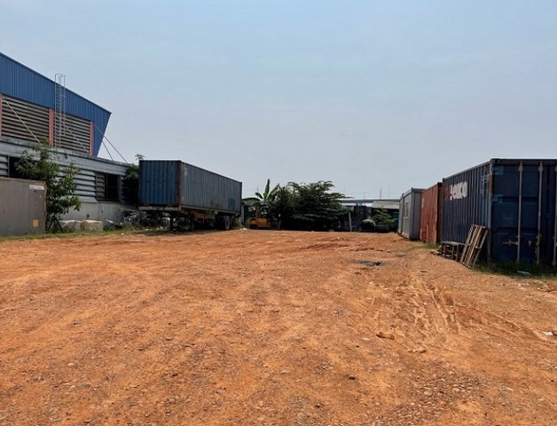 ขายที่ดิน 3 ไร่  บางนา กม14 ซอยสารเศรษศิริ ใกล้สนามบินสุวรรณภูมิ อ.บางพลี สมุทรปราการ เหมาะทำโกดัง อาคารสำนักาน อู่รถ 