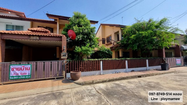 ขายด่วน บ้านแฝด 2 หลัง หมู่บ้านการ์เด้นโฮม วิลเลจ สภาพดี ซอยพหลโยธิน 60 ใกล้สนามบินดอนเมือง ใกล้ตลาดเซฟวันประตูกรุงเทพ