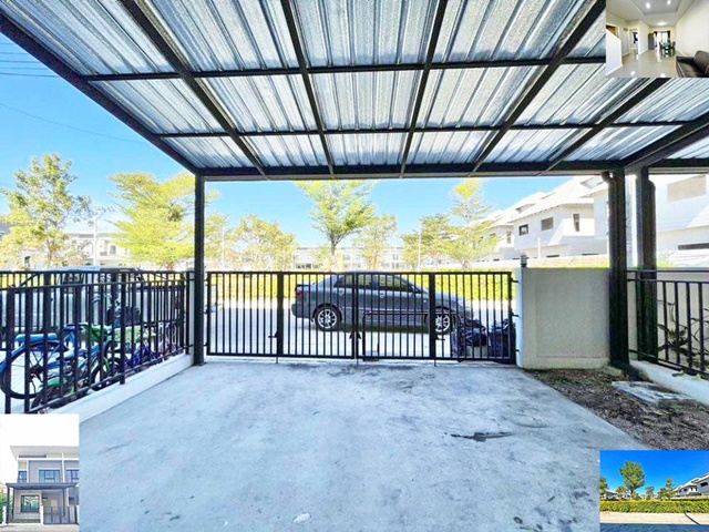 รับลมเย็นสบาย 4นอน 3น้ำ 2จอดรถไทรน้อย หน้าบ้านทิศเหนือ 21ตรว.ให้เช่าทาวน์โฮม 2 ชั้น Big C 135ตรม.1แอร์ โรงเรียนมารีย์วิทยา เซนต์แมรี่ 