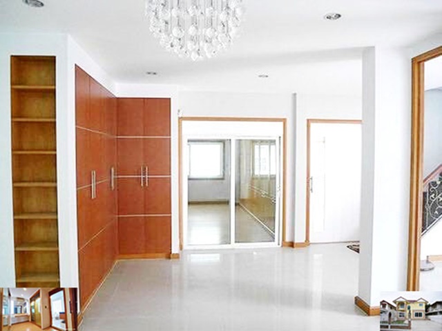 คฤหาสน์ ให้เช่าบ้านเดี่ยวหรู 2 ชั้น BTS น้อมเกล้า ใหม่ มิสทีน รักสัตว์ 102ตรว. 245ตรม.  5นอน 4น้ำ 3จอดรถ 7แอร์