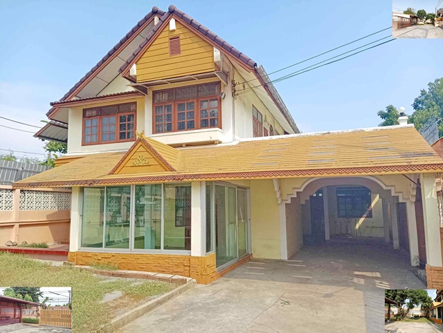 MRT สัมมากร ให้เช่าบ้านเดี่ยว 2 ชั้น กว้างมาก รีโนเวทใหม่ 100ตรว. 200ตรม. รักสัตว์ โฮมออฟฟิศ 5นอน 3น้ำ 8จอดรถ 3แอร์  เพียวเพลส รามคำแหง 