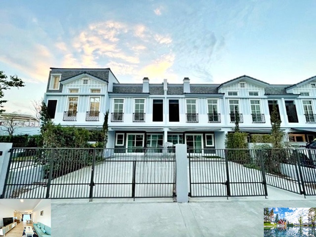 INDY ใหม่ เฟอร์ครบ 30ตรว. ม.รามคำแหง 2 ให้เช่าทาวน์โฮม 2 ชั้น 125ตรม. ทิศเหนือ ถนนเมน 4 เลน 3นอน 3น้ำ 4จอดรถ 4แอร์  MRT ศรีเอี่ยม 