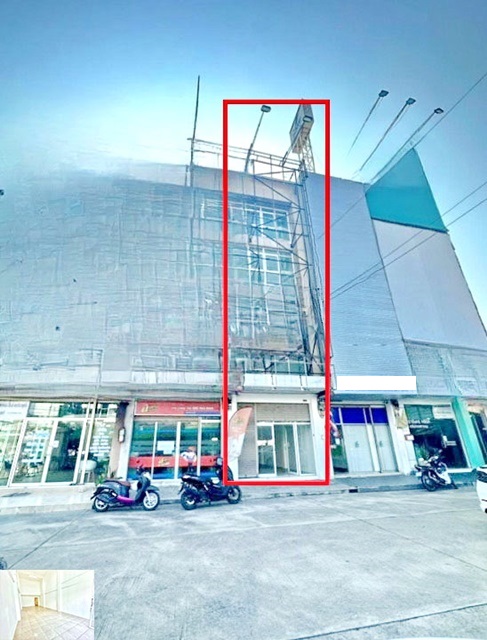 บิ๊กซี สุขสวัสดิ์ ให้เช่าอาคารพาณิชย์ 4.5 ชั้น หน้าถนนใหญ่ 25ตรว. 356ตรม.ออฟฟิศ ค้าขาย 4นอน 2น้ำ มีที่จอดรถ  ติดถนนใหญ่ ตลาดสดทุ่งครุพลาซ่า