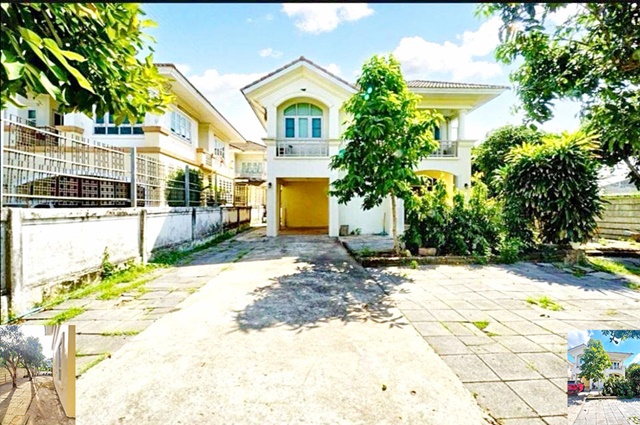 สุวินทวงศ์ หนองจอก คฤหาสน์ ให้เช่าบ้านเดี่ยว 2 ชั้น ใหญ่มาก สวนรอบบ้าน 100ตรว. 250ตรม. รักสัตว์ บรรยากาศดี 3นอน 3น้ำ 4จอดรถ 2แอร์ ใกล้นิคมลาดกระบัง 