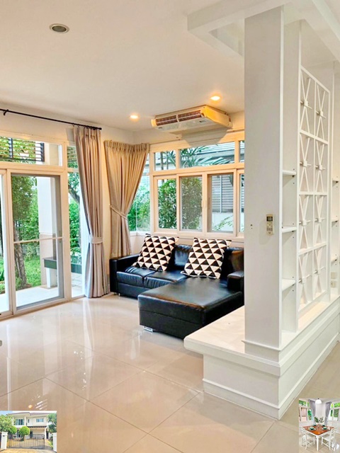 ให้เช่าบ้านเดี่ยว 2 ชั้น แจ้งวัฒนะ กว้างขวาง 70ตรว. 280ตรม. คฤหาสน์ 3นอน 3น้ำ 3จอดรถ 5แอร์ มีพื้นที่สวน โรงเรียนนานาชาติกรุงเทพ SISB